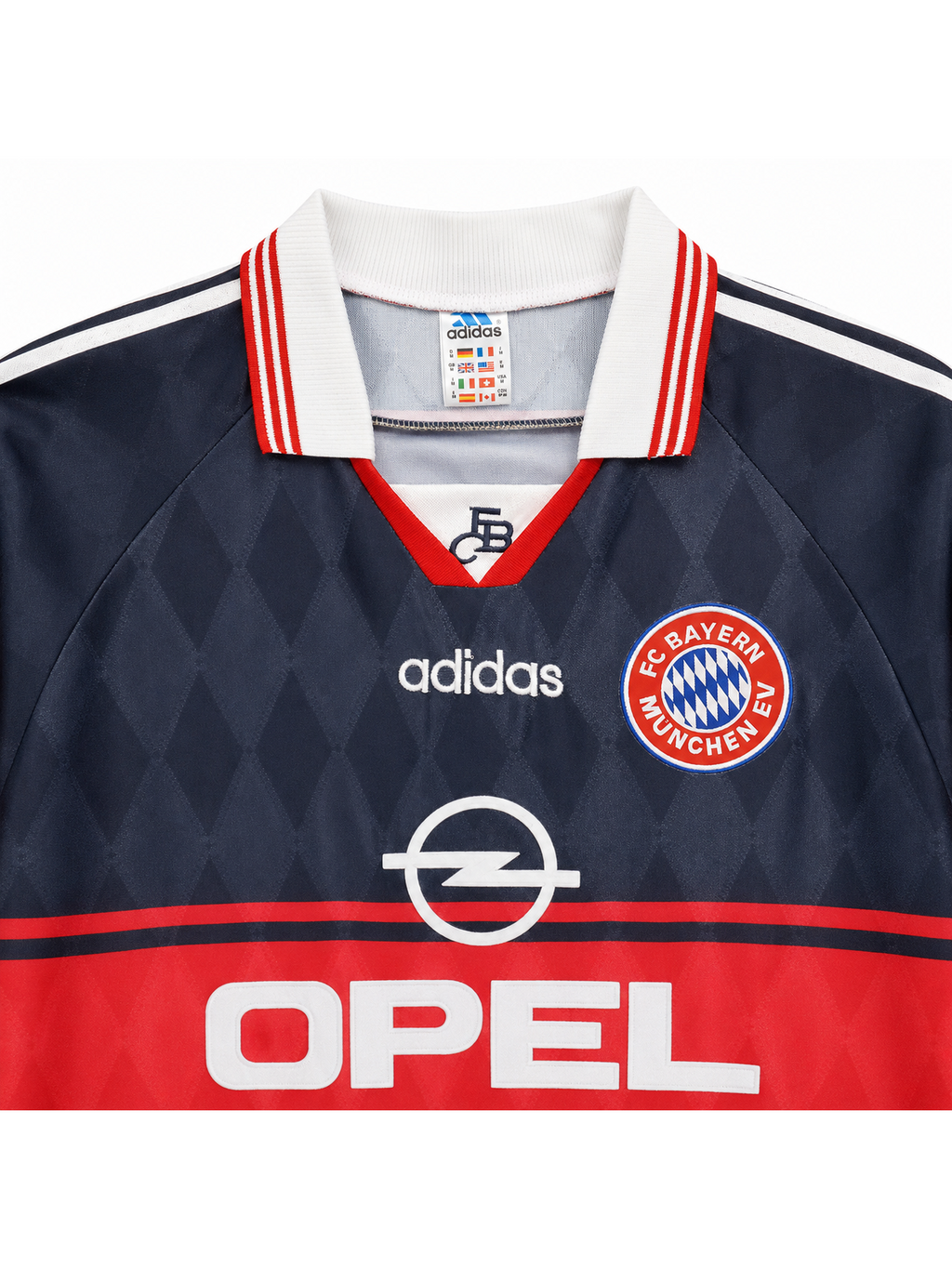 Retro 1997-99 Bayern Munich Home Jersey
