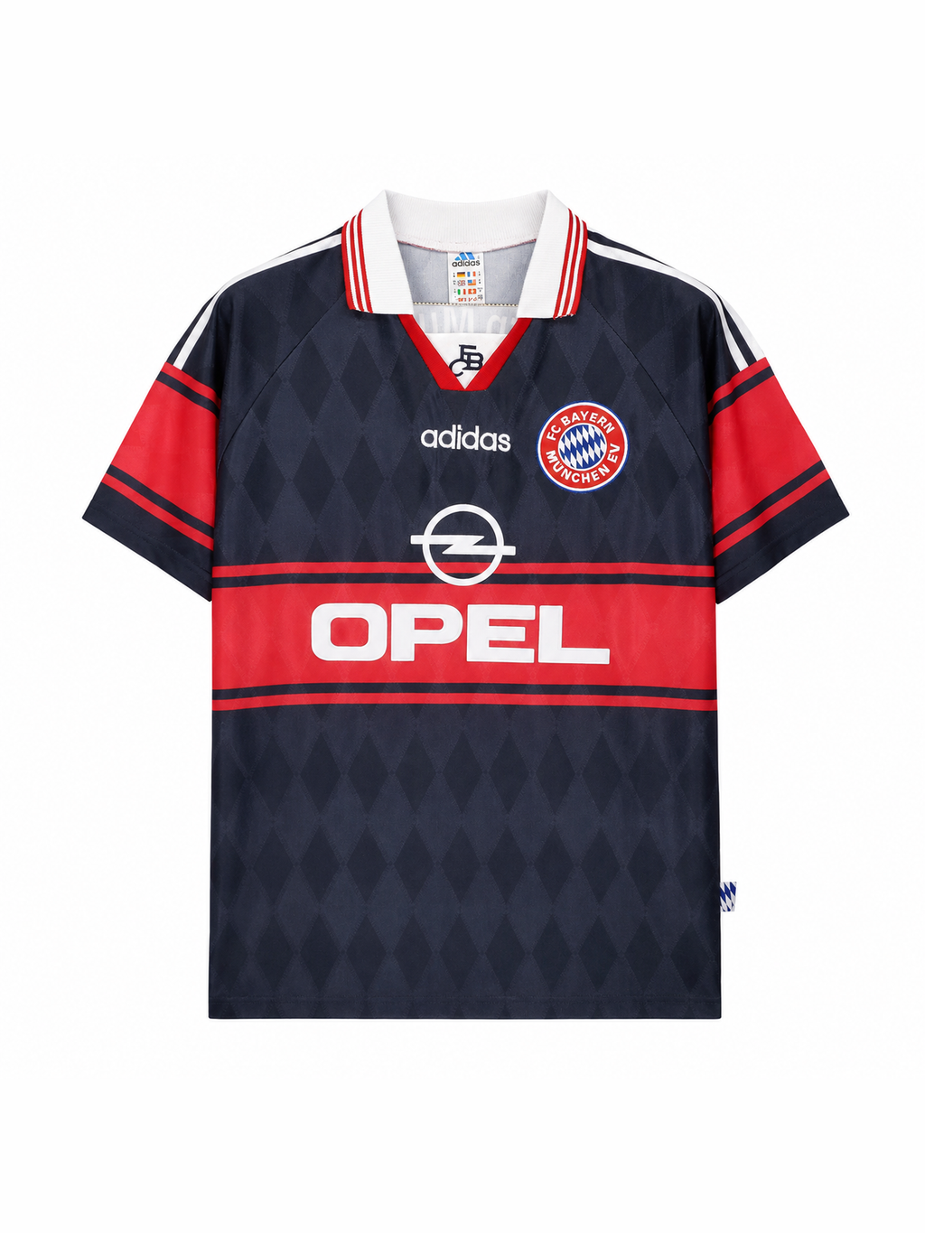 Retro 1997-99 Bayern Munich Home Jersey