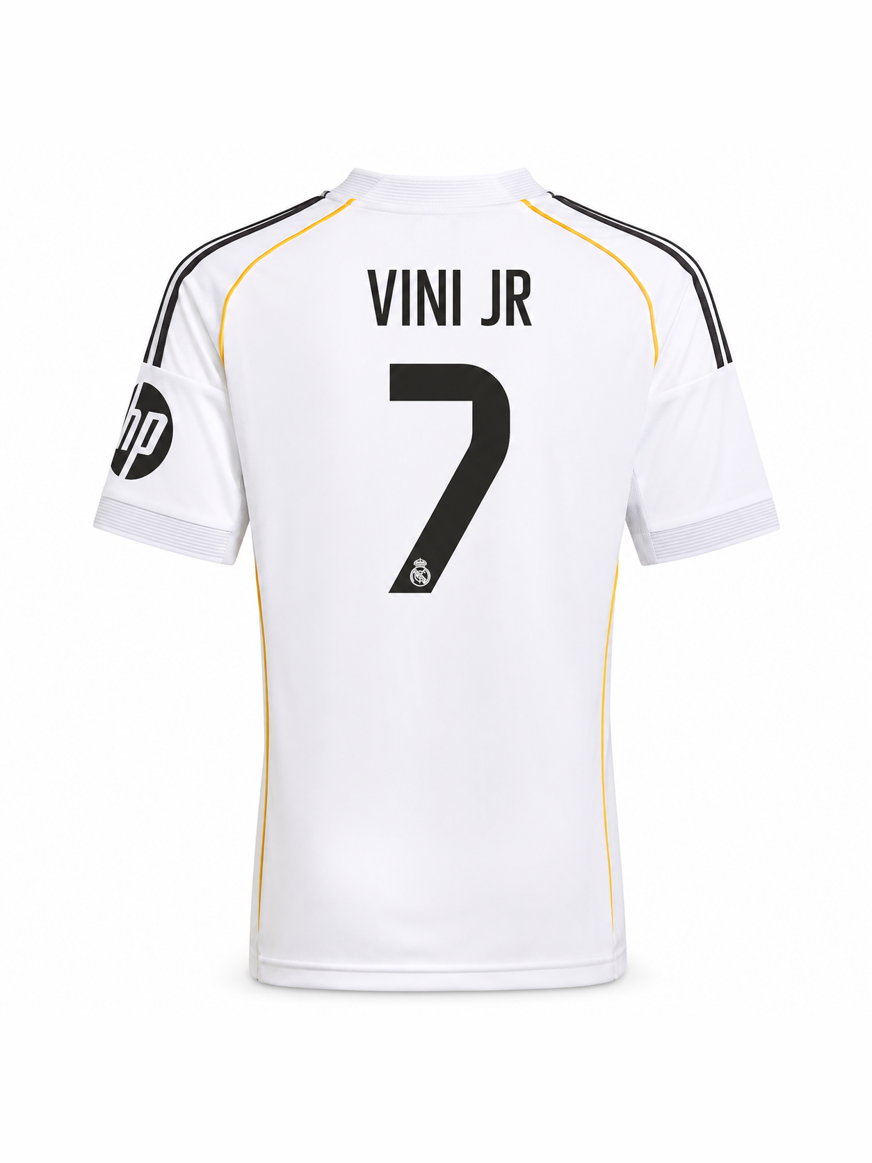 Vini Jr #7 2025-26 Real Madrid Home Jersey