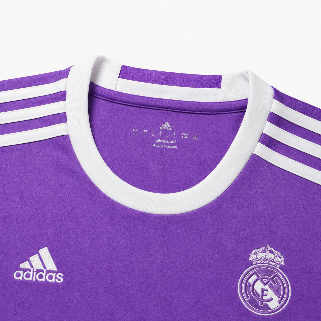 Retro 2016-17 Real Madrid Away Purple Jersey