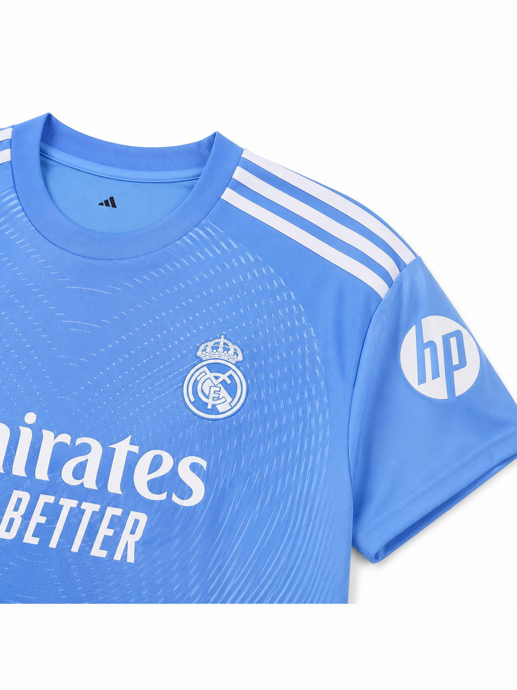 2025-26 Real Madrid Blue Pre-Match Jersey