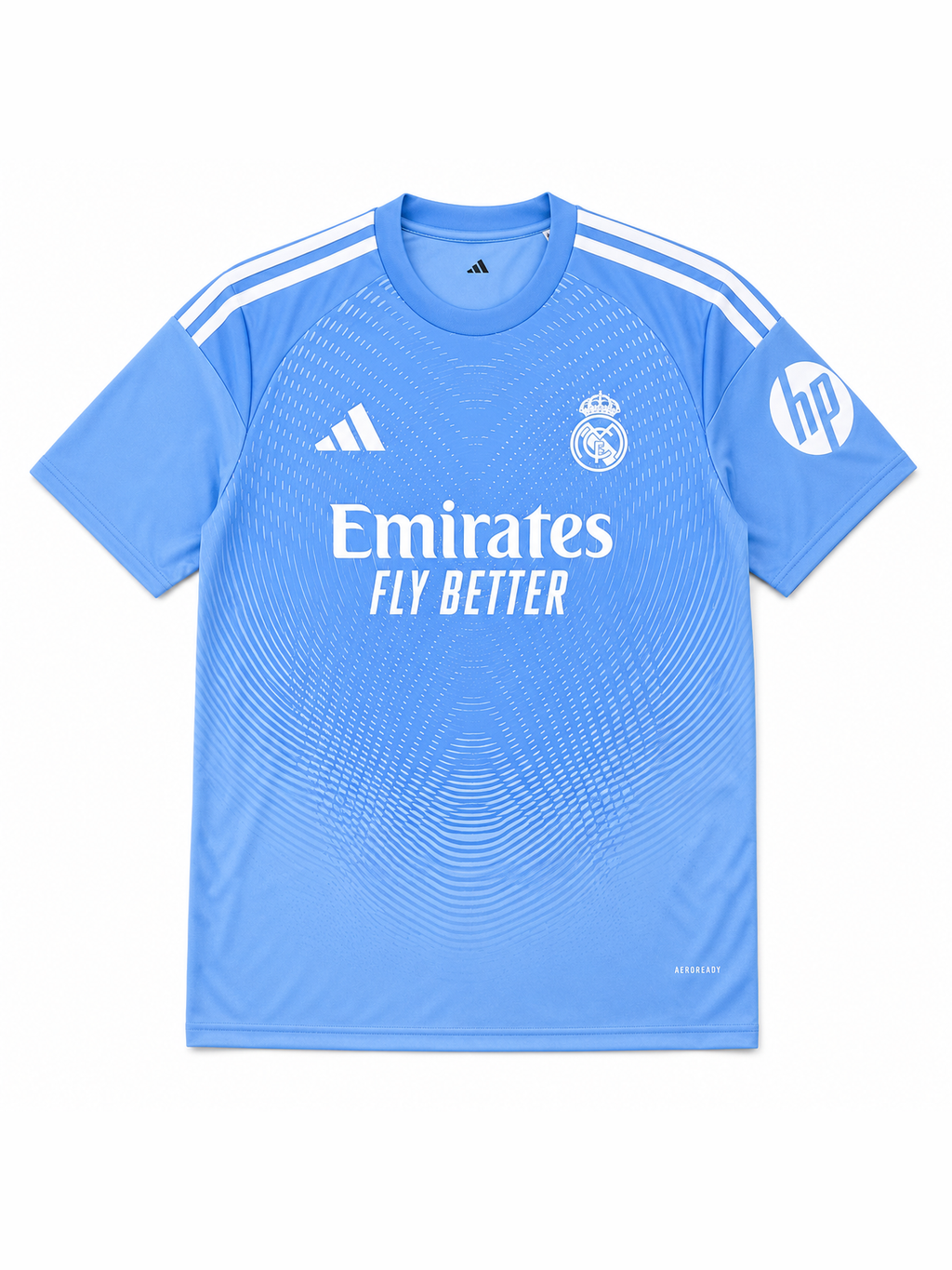 2025-26 Real Madrid Blue Pre-Match Jersey
