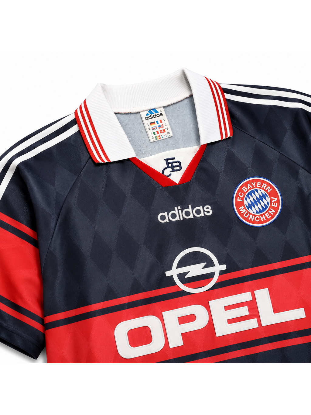 Retro 1997-99 Bayern Munich Home Jersey