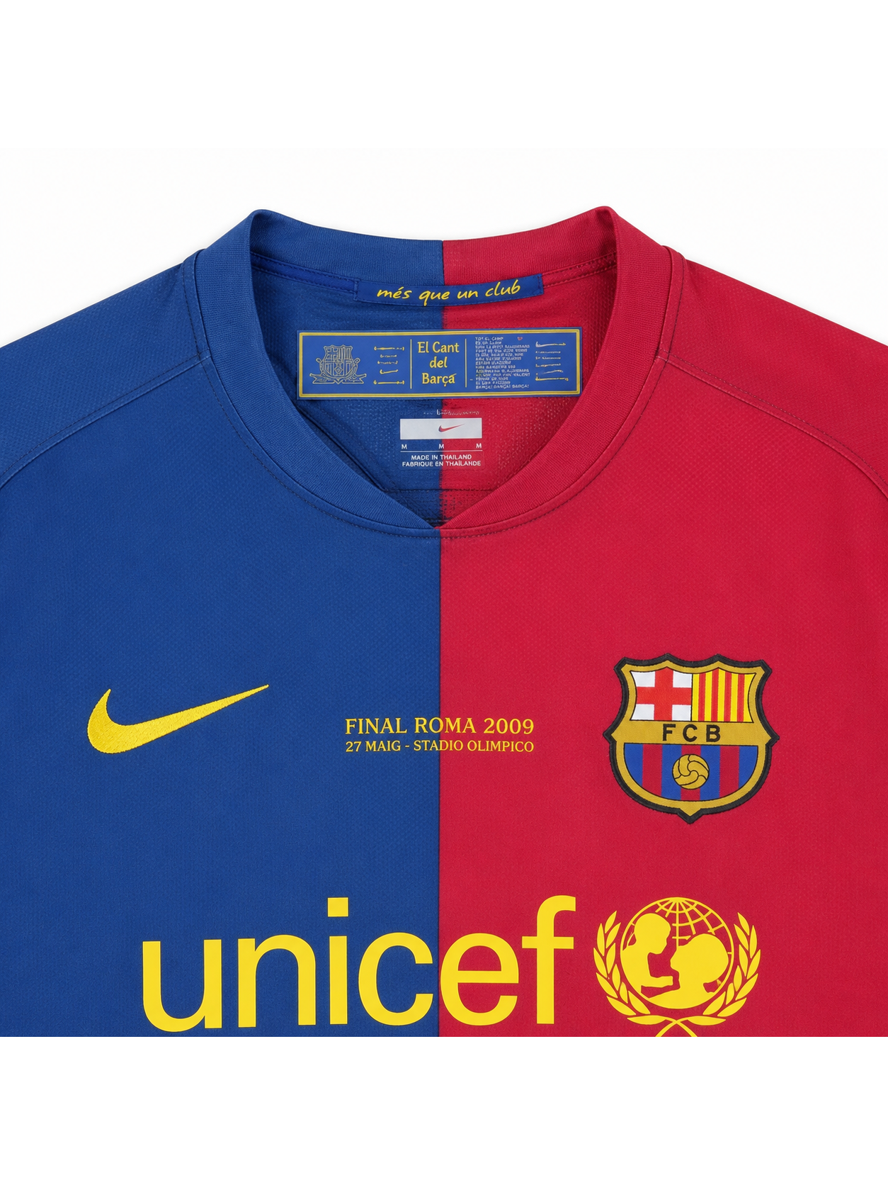 Puyol #5 Retro 08-09 Puyol Barcelona Home Soccer Jersey