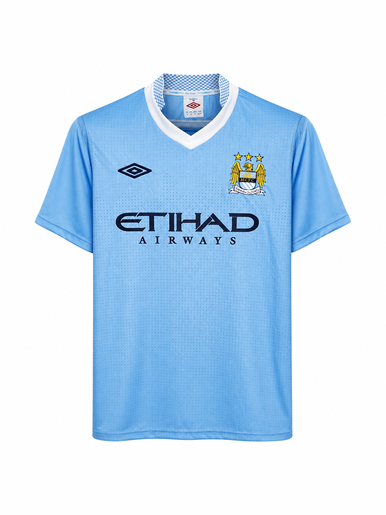 Retro 2011-12 Manchester City Title-Winning Home Jersey