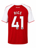 RICE #41 25/26 Arsenal Home Jersey