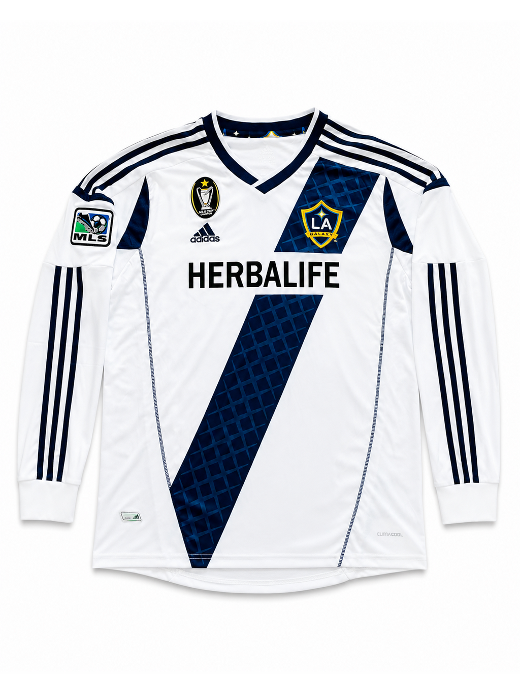 Retro 11-12 La Galaxy Home Long Sleeve Jersey