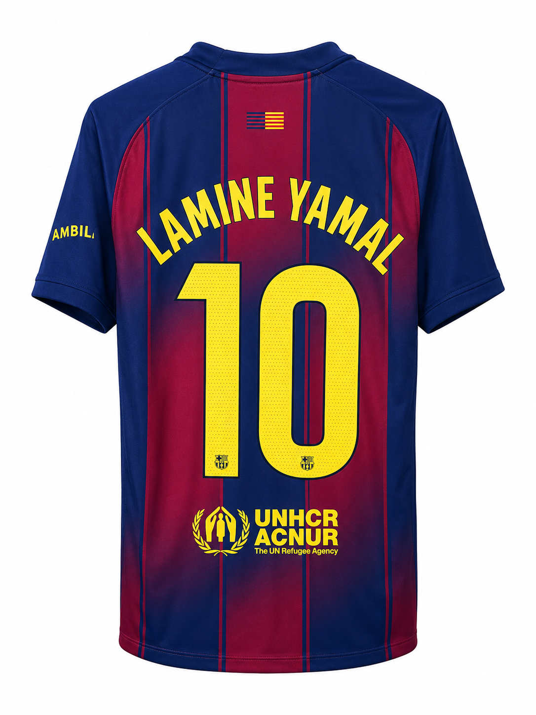 LAMINE YAMAL #10 25/26 Barcelona Home Jersey