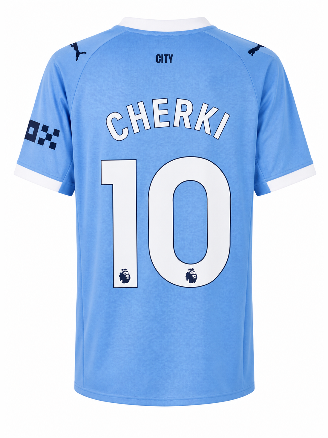 CHERKI #10 25/26 Manchester City Home Jersey