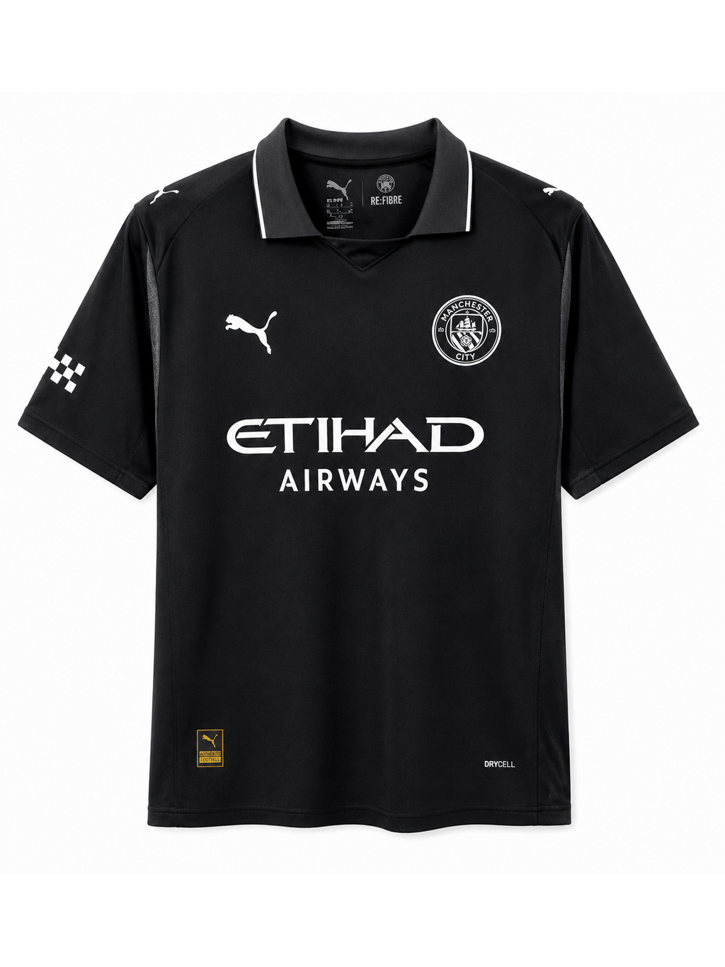 25/26 Manchester City Away Black Jersey