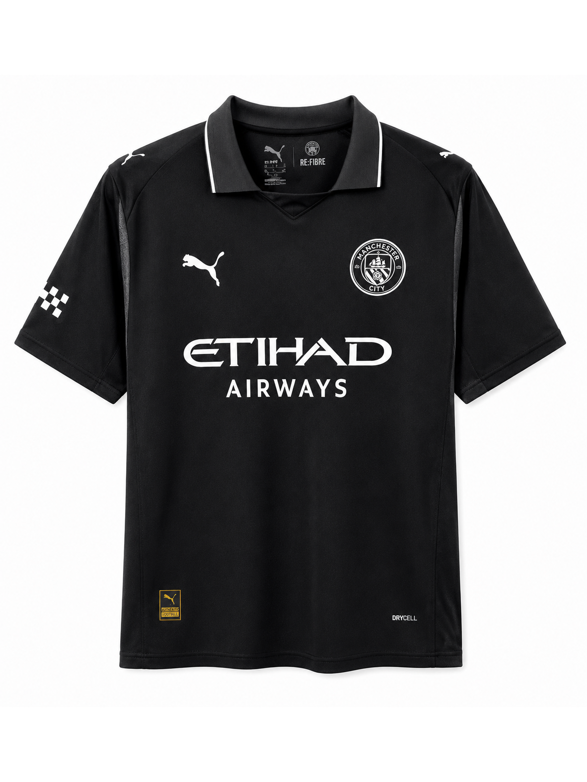 25/26 Manchester City Away Black Jersey
