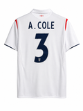 A.Cole #3 Retro 2006 England Home Jersey