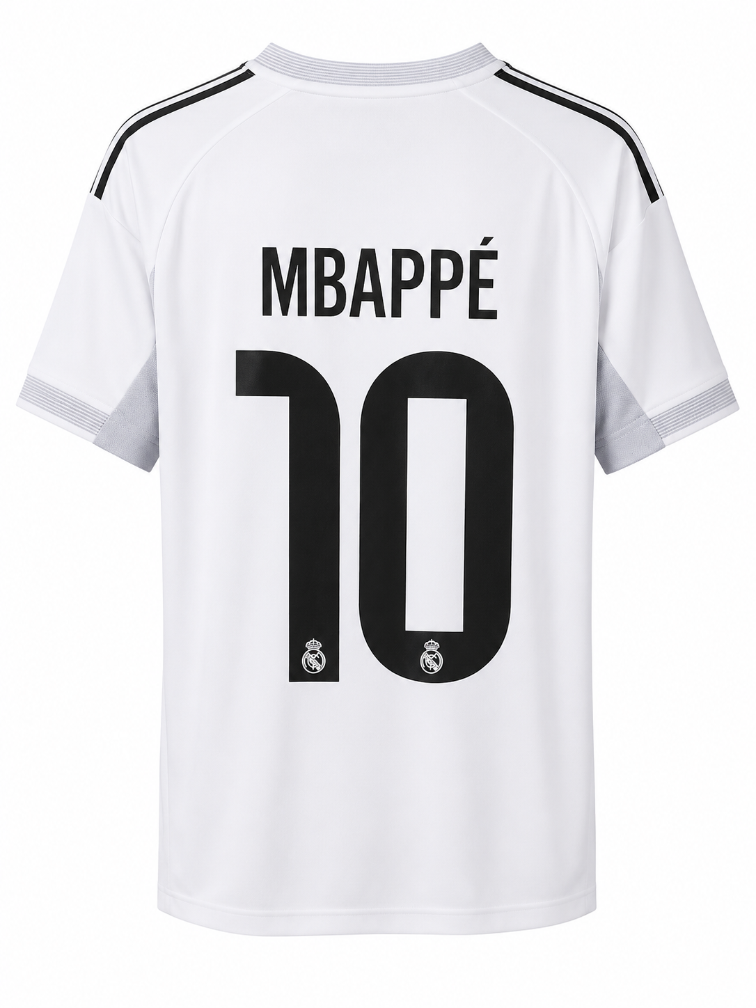 Mbappé #10 25/26 Real Madrid Home Jersey | HP Logo
