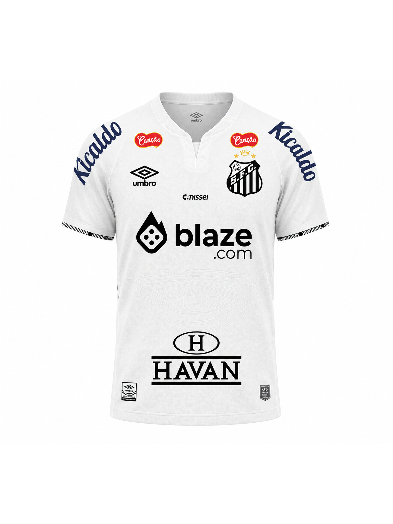 Neymar Jr #10 2024-25 Santos Home Jersey