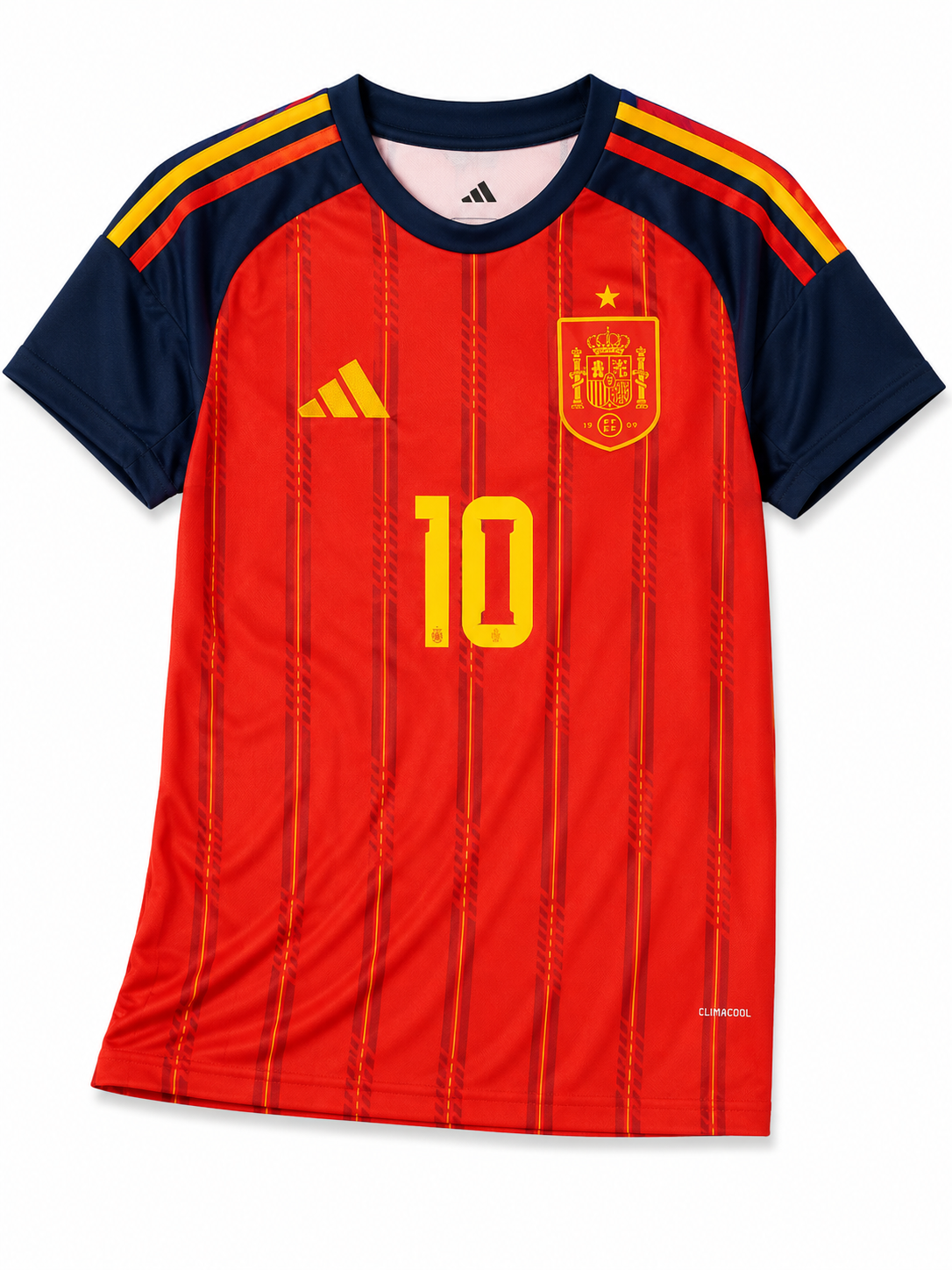 Lamine Yamal #10 2026 Mens Spain World Cup Home Jersey